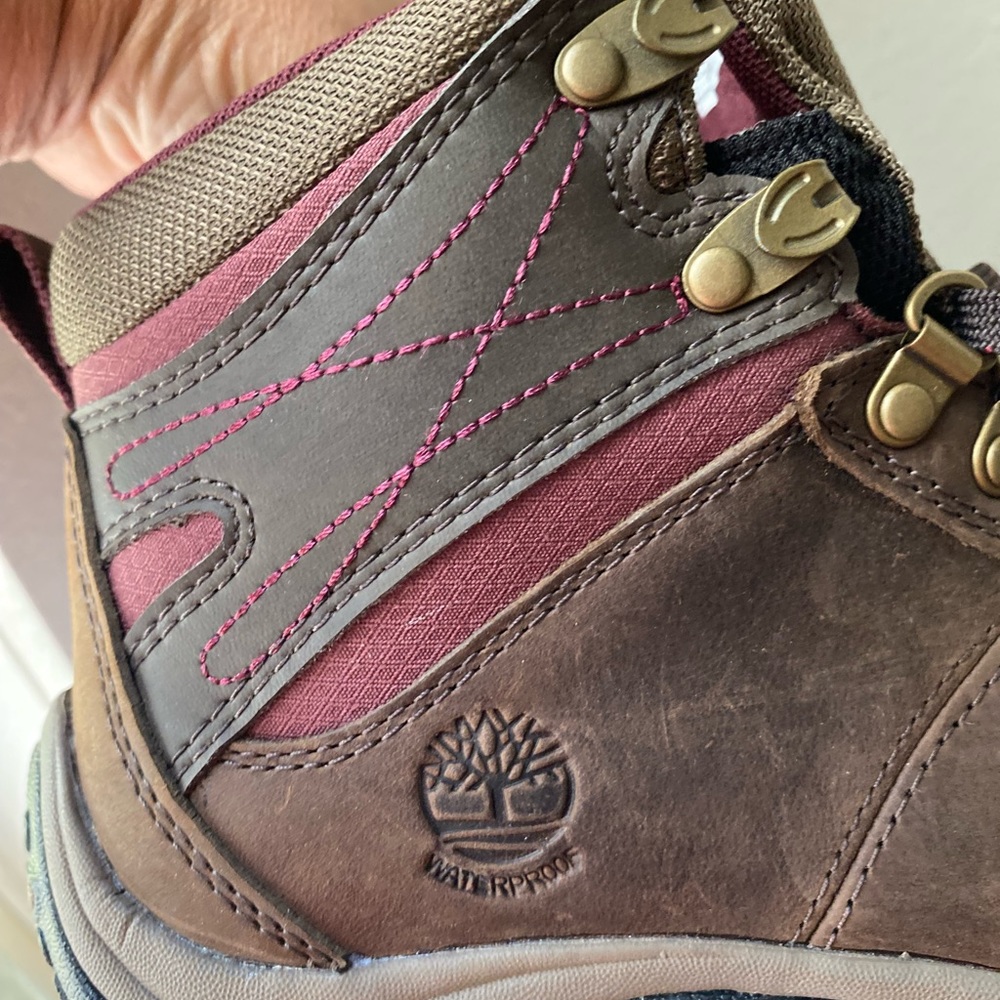 - Timberland  Norwood ankle boots 5 1/2 brown NWOT - Picture 5 of 9